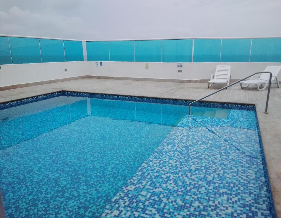 Apartamento , Vista A La Ciudad Antigua Y Playa Cartagena 외부 사진